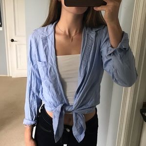 Banana Republic Blue button down